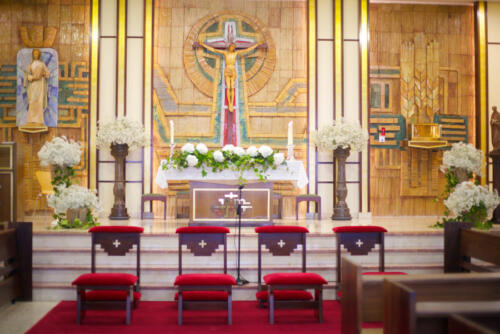 Altar flores decoracion bodas